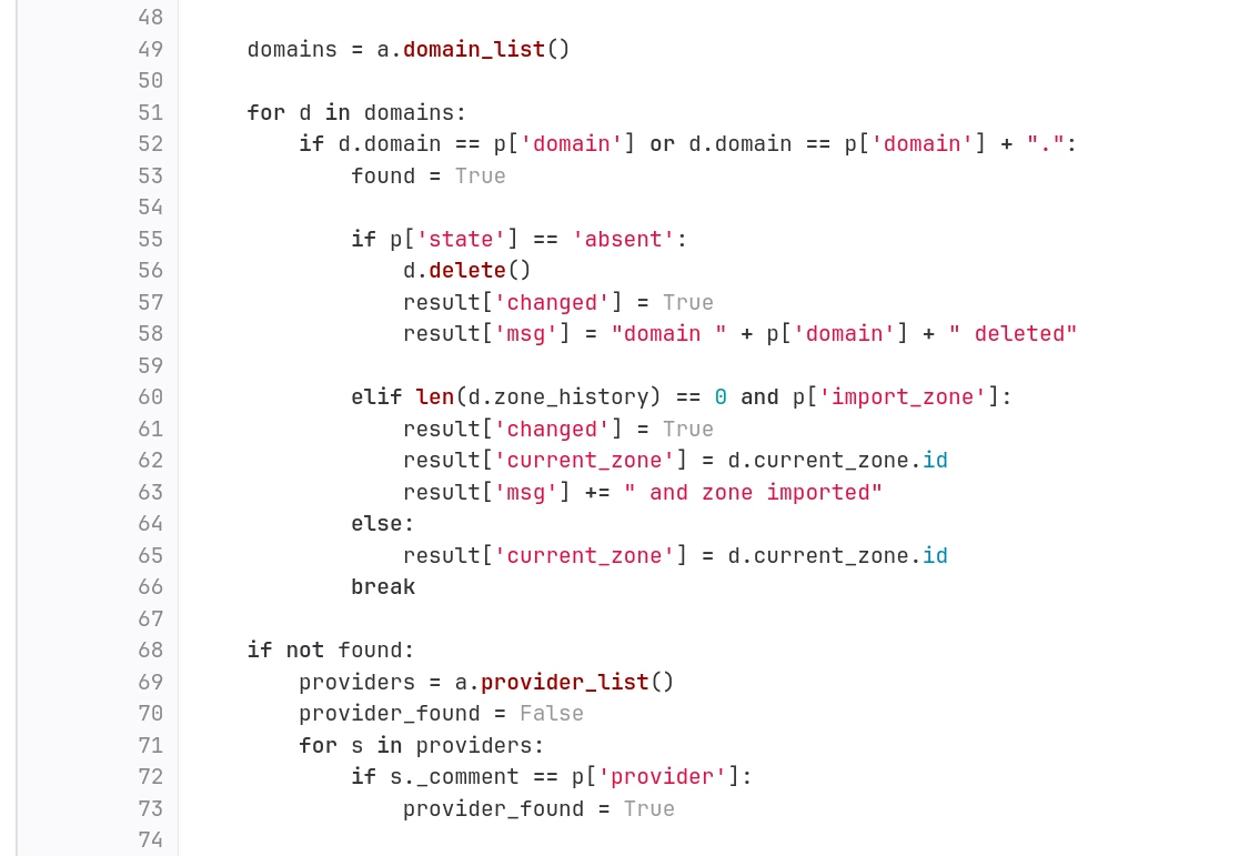 Python SDK usage